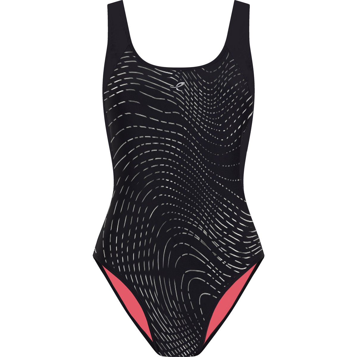 Energetics Da.-Schwimmanzug Nina W – BLACK/ANTHRACITE/AOP