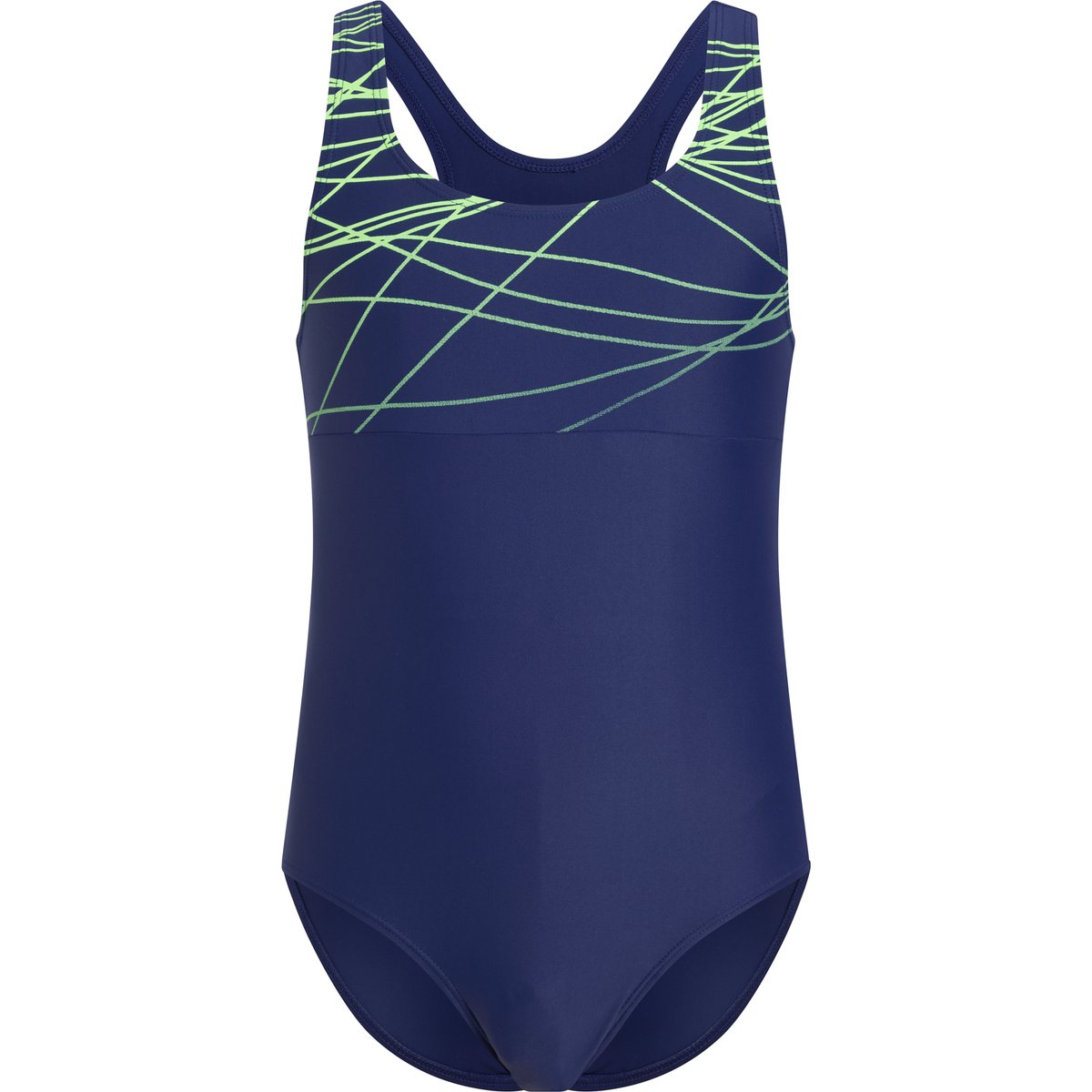 Energetics Mä.-Schwimmanzug Pamela G – NAVY/GREEN LIME