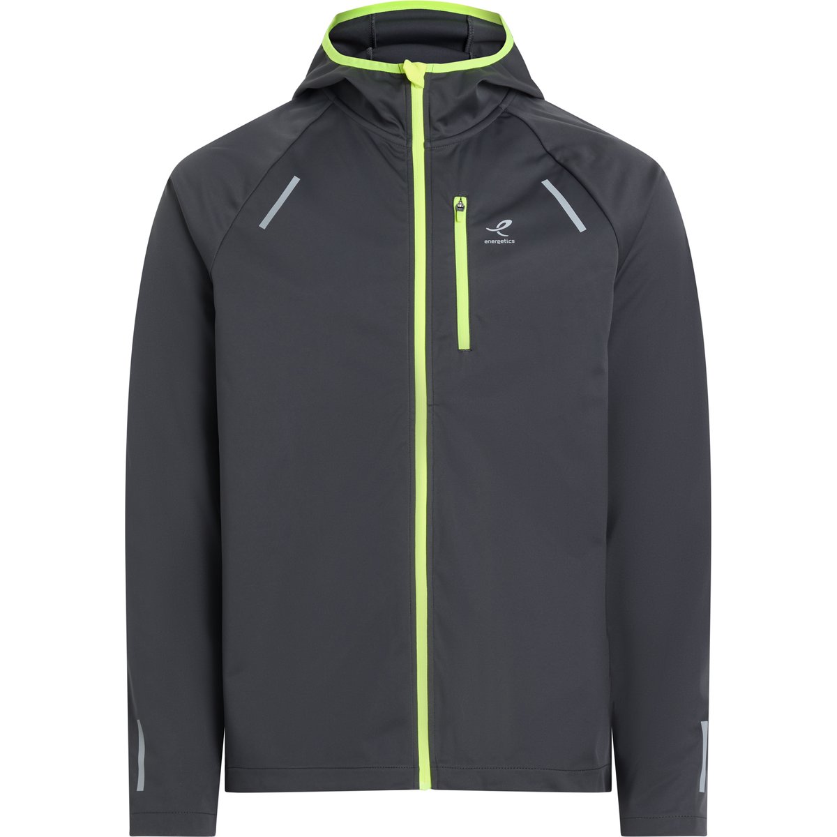 Energetics He.-Kapuzenjacke Tobbo JKT M – ANTHRACITE/YELLOW LI