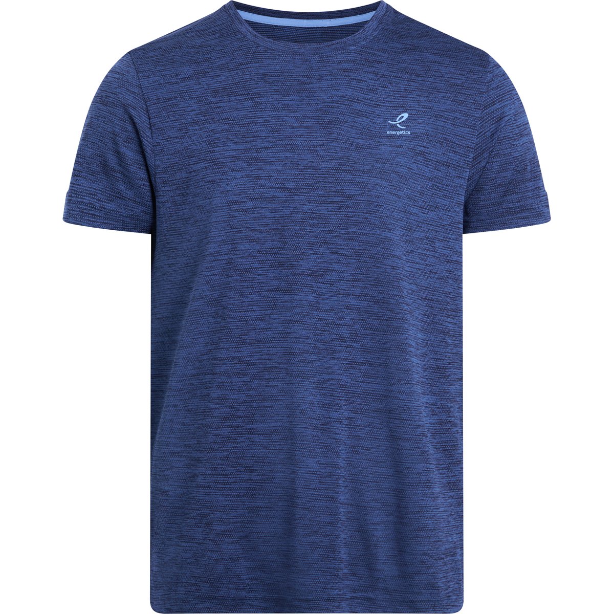 Energetics He.-T-Shirt Telly II SS M – MELANGE/NAVY DARK/NA