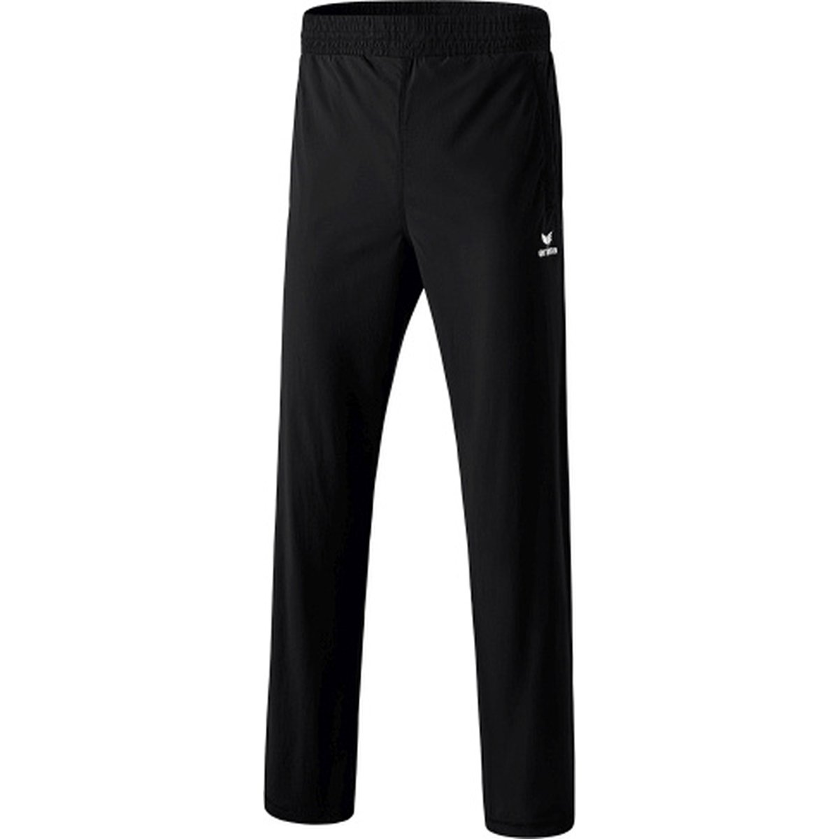 Erima pants with end-to-end zipper – black