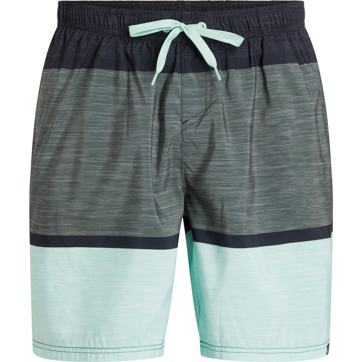 Firefly He.-Badeshorts Lario M Melange Stripe – GREEN DARK