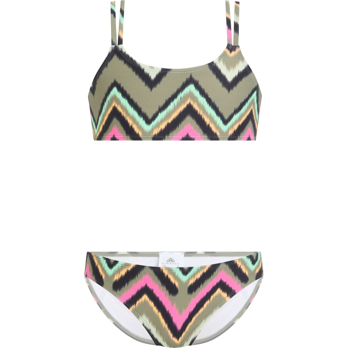 Firefly Mä.-Bikini Sanna G Retro Batik – AOP/OLIVE DARK