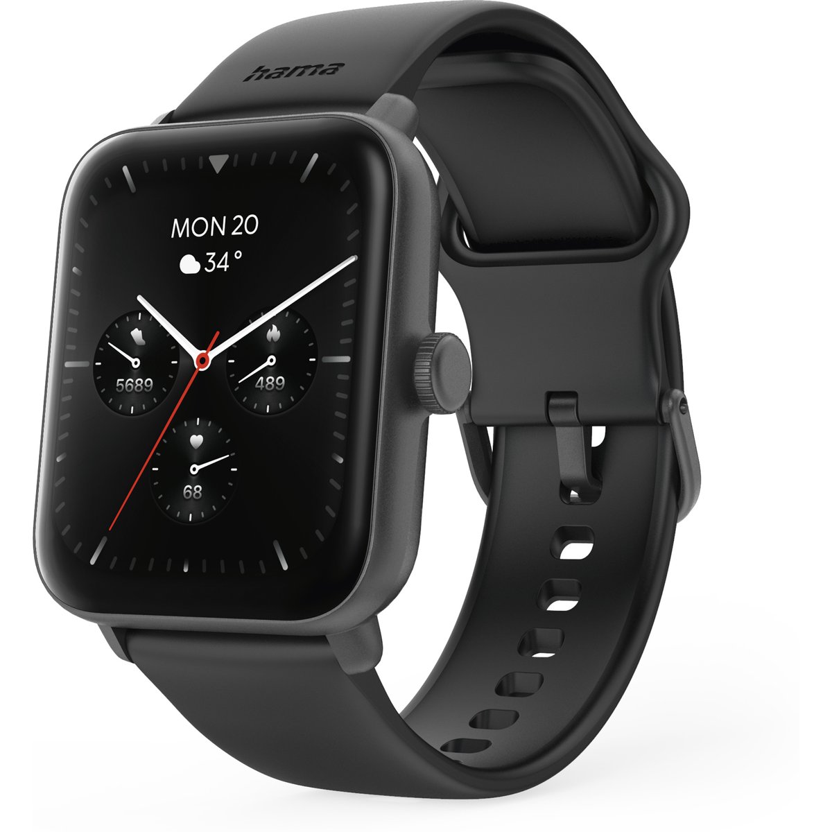 Hama SMARTWATCH "6010", SCHWARZ