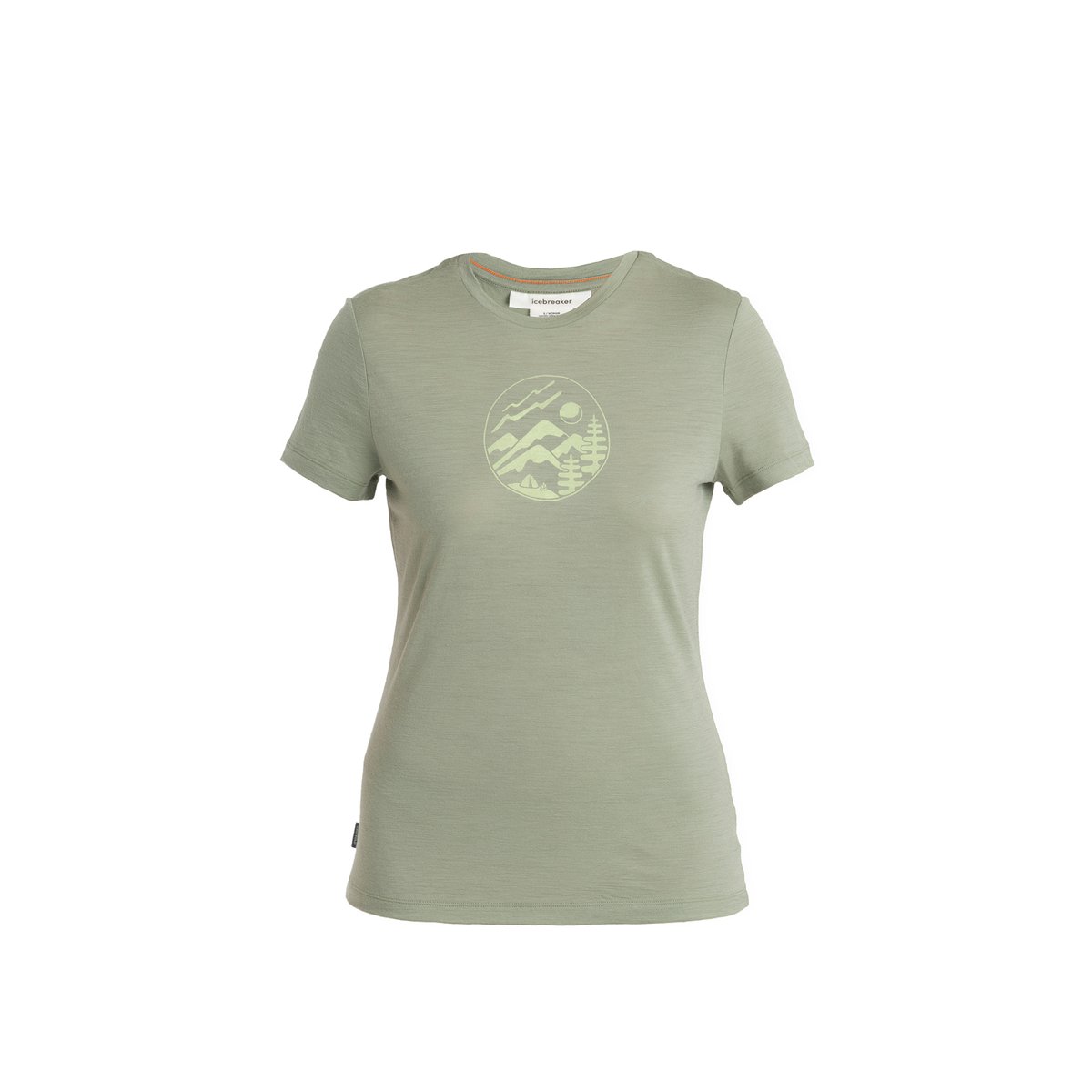 Icebreaker W Mer 150 Tech Lite III SS Tee Camp Circ – LICHEN