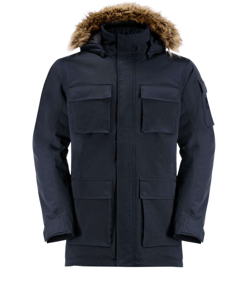Jack Wolfskin GLACIER CANYON PARKA – night blue