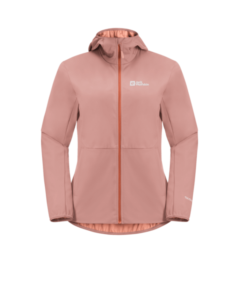 Jack Wolfskin FELDBERG HOODY W – Rose Dawn