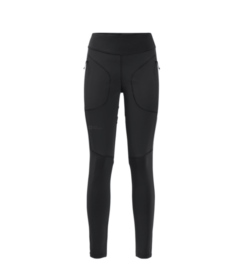 Jack Wolfskin SALMASER TIGHTS W – black