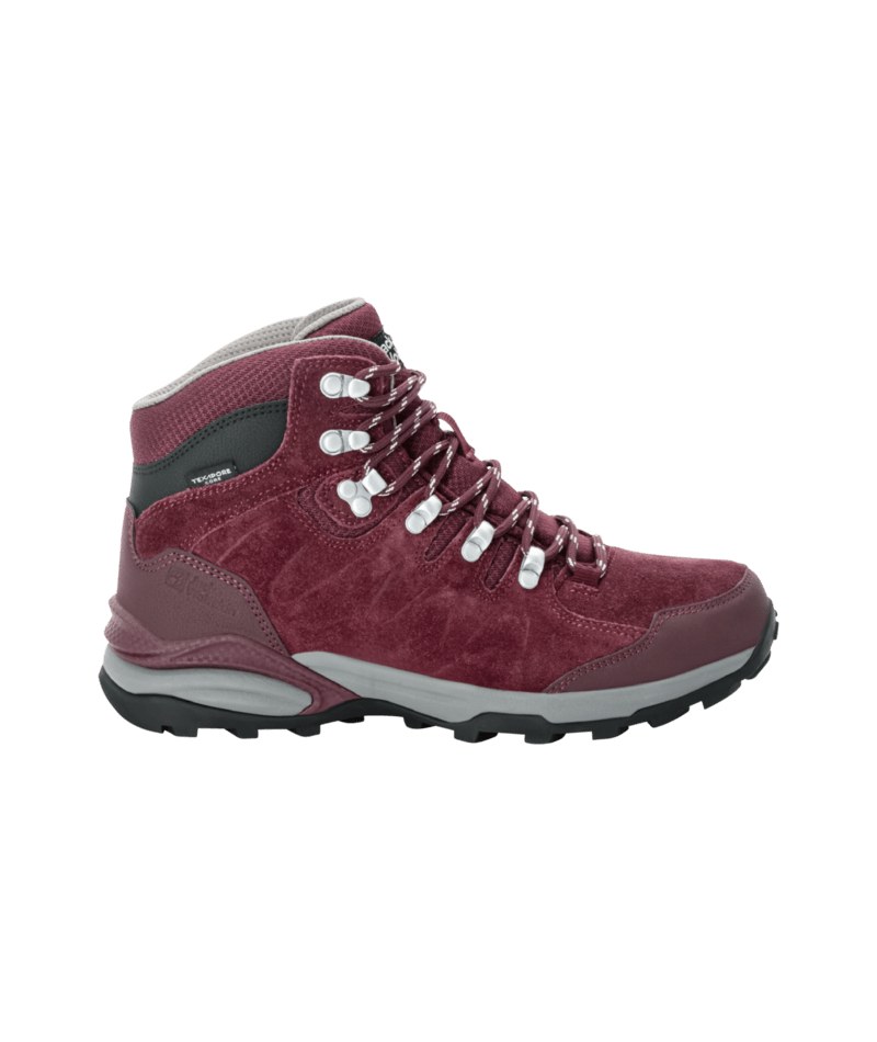 Jack Wolfskin REFUGIO TEXAPORE MID W – dark maroon