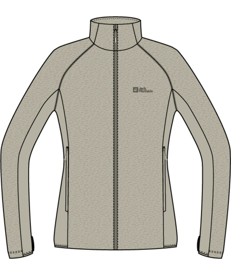 Jack Wolfskin ROTWAND FZ W – seal