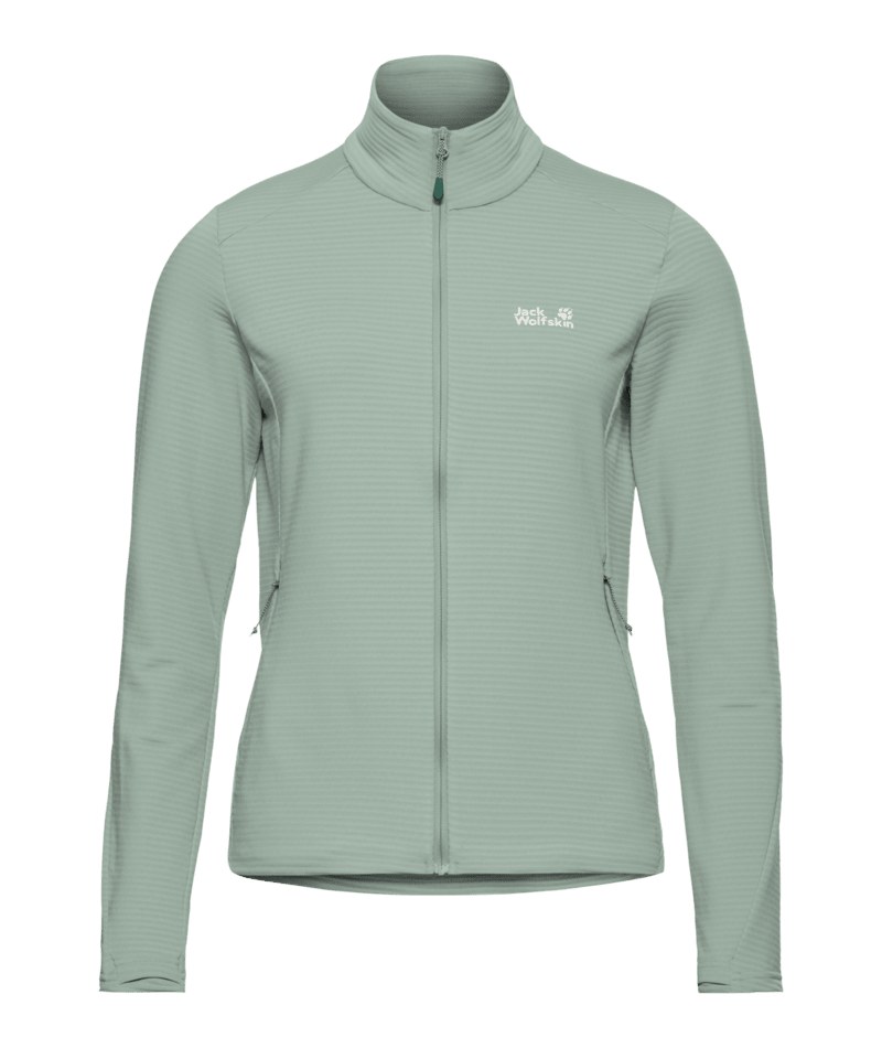 Jack Wolfskin LITESTRIDE FZ W – green zinnia