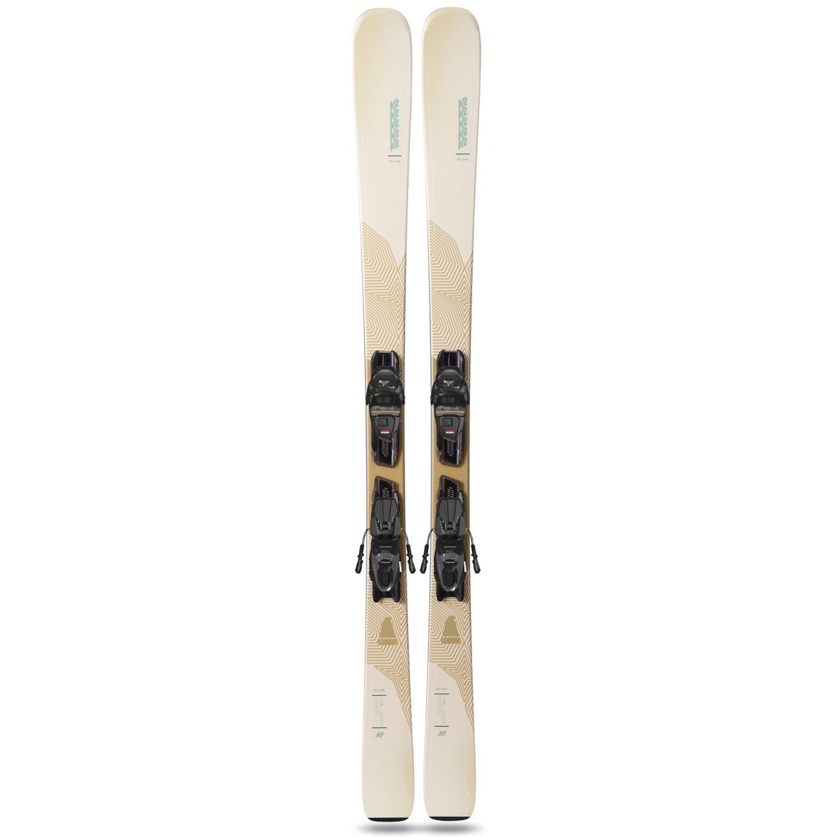 K2 BLUR 79 W - M3 10 Compact Quikclik 80mm black - anthracite SET – design