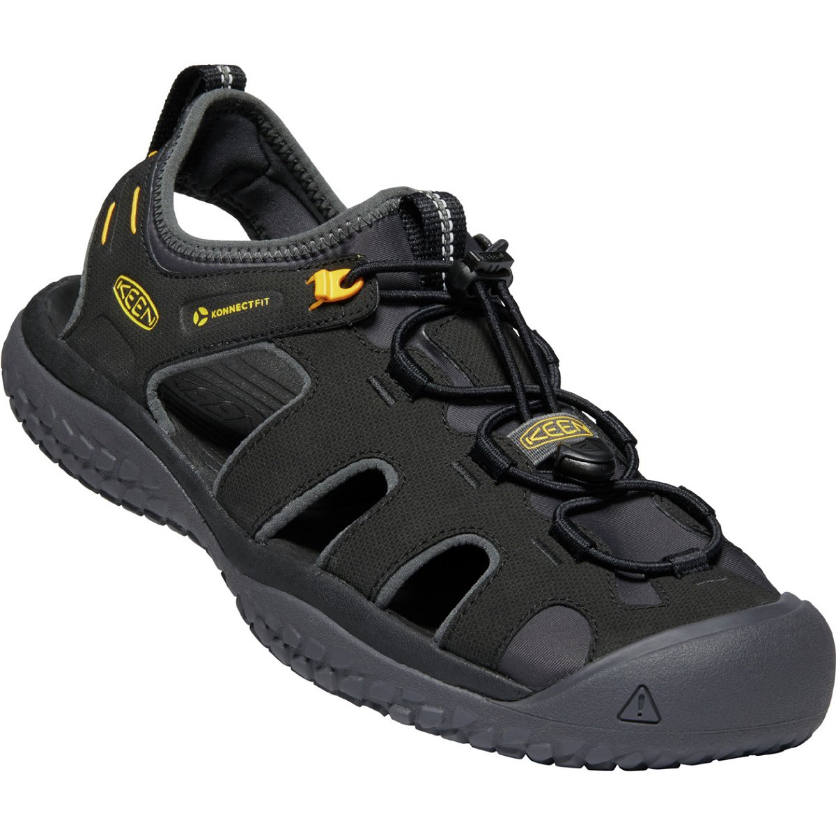Keen SOLR SANDAL M-BLACK/GOLD