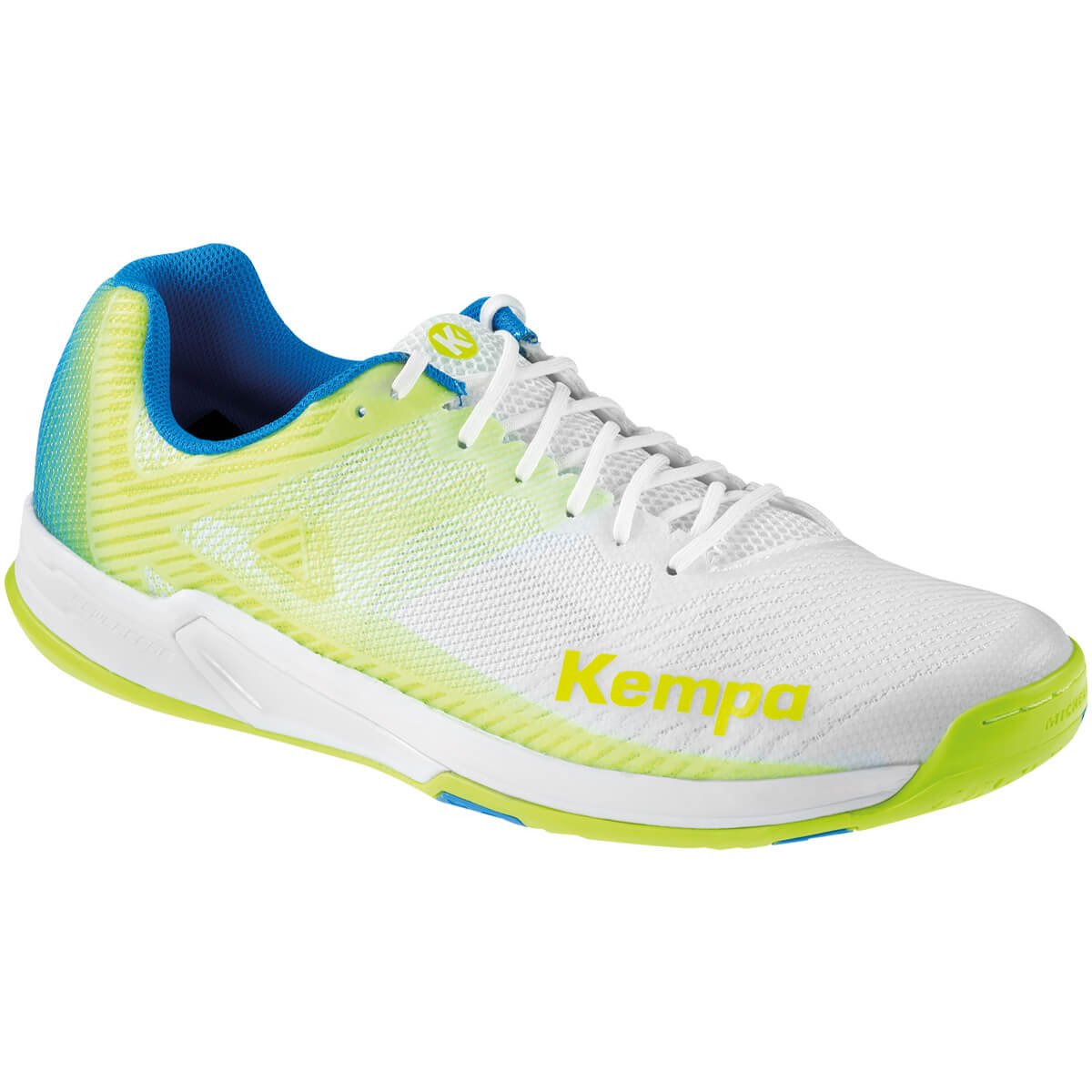 Kempa Wing 2.0 – weiß/deep blau