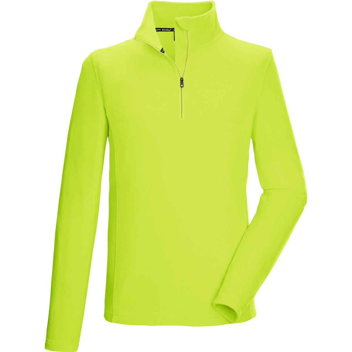 Killtec KSW 99 Fleeceshirt mit Stehkragen Herren – fruehlingsgruen