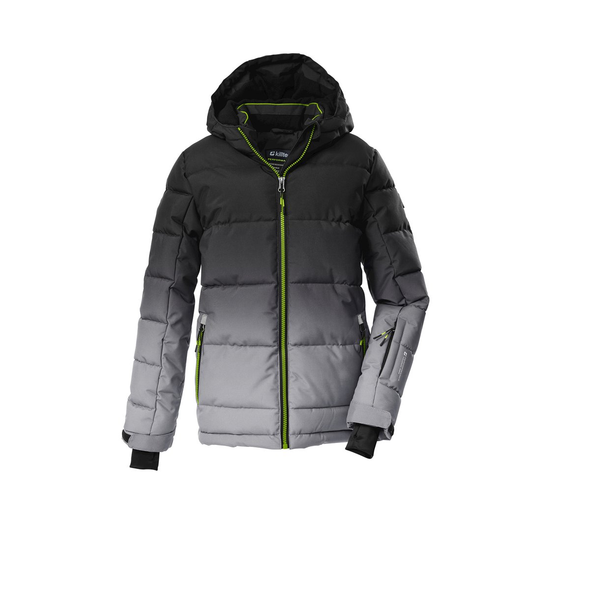 Killtec KSW 382 Ski-Steppjacke Jungen – KRÄFTIGES GRAU