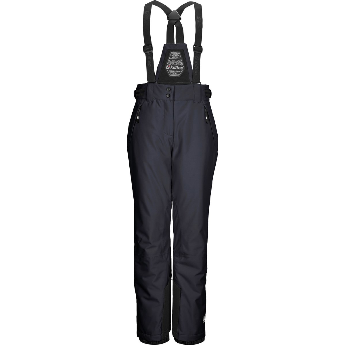 Killtec KSW 213 Skihose mit Latz Mädchen – schwarz blau