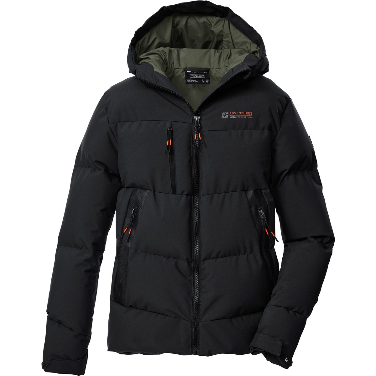 Killtec KOW 239 Steppjacke Jungen – SCHWARZ