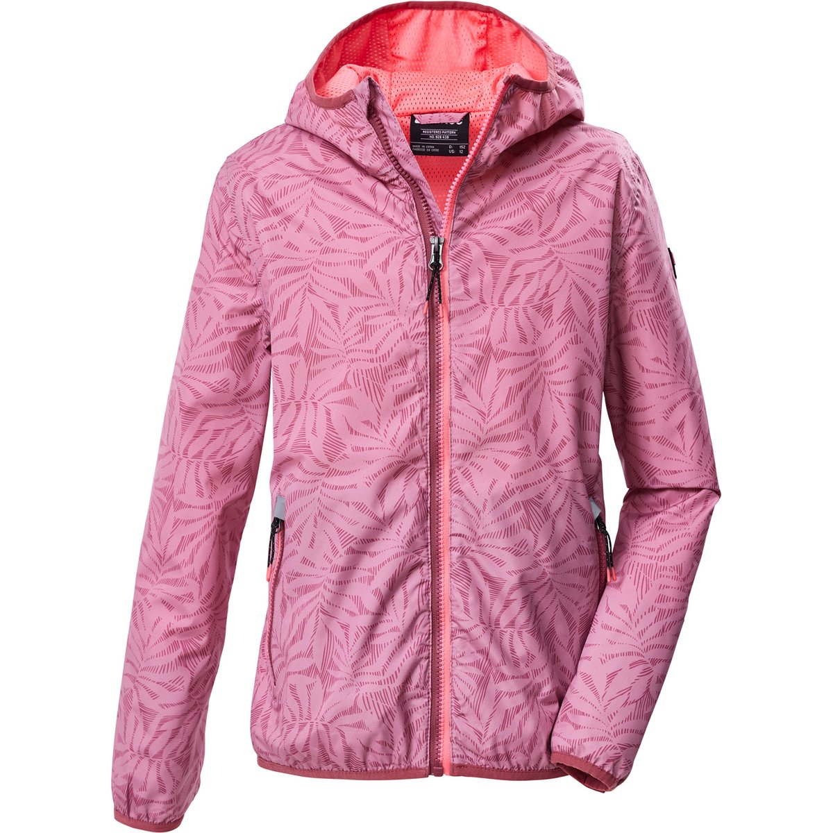 Killtec KOS 163 Funktionsjacke Mädchen – puderrosa