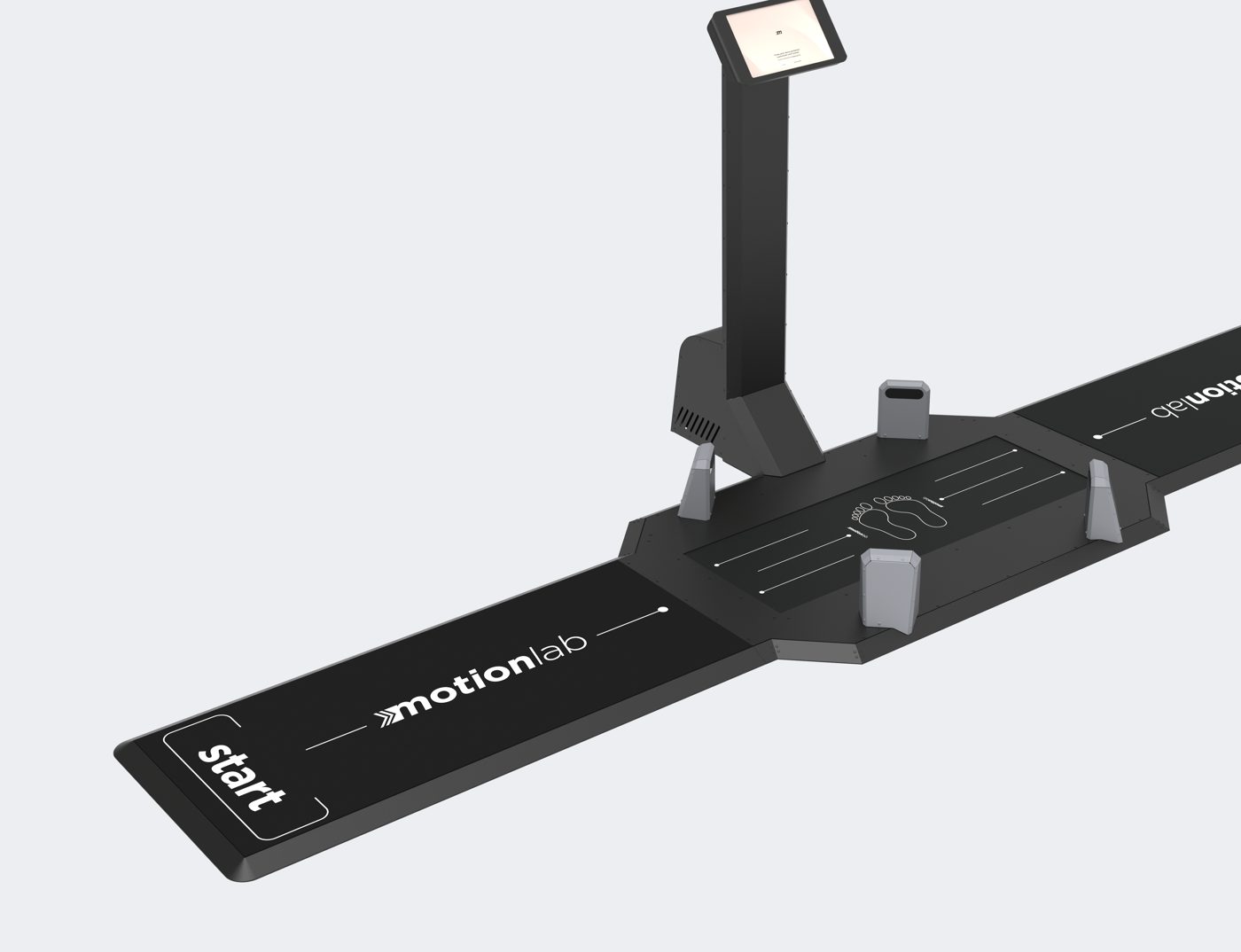 Messstation CURREX motionlab für die Laufanalyse bei Intersport Stähle