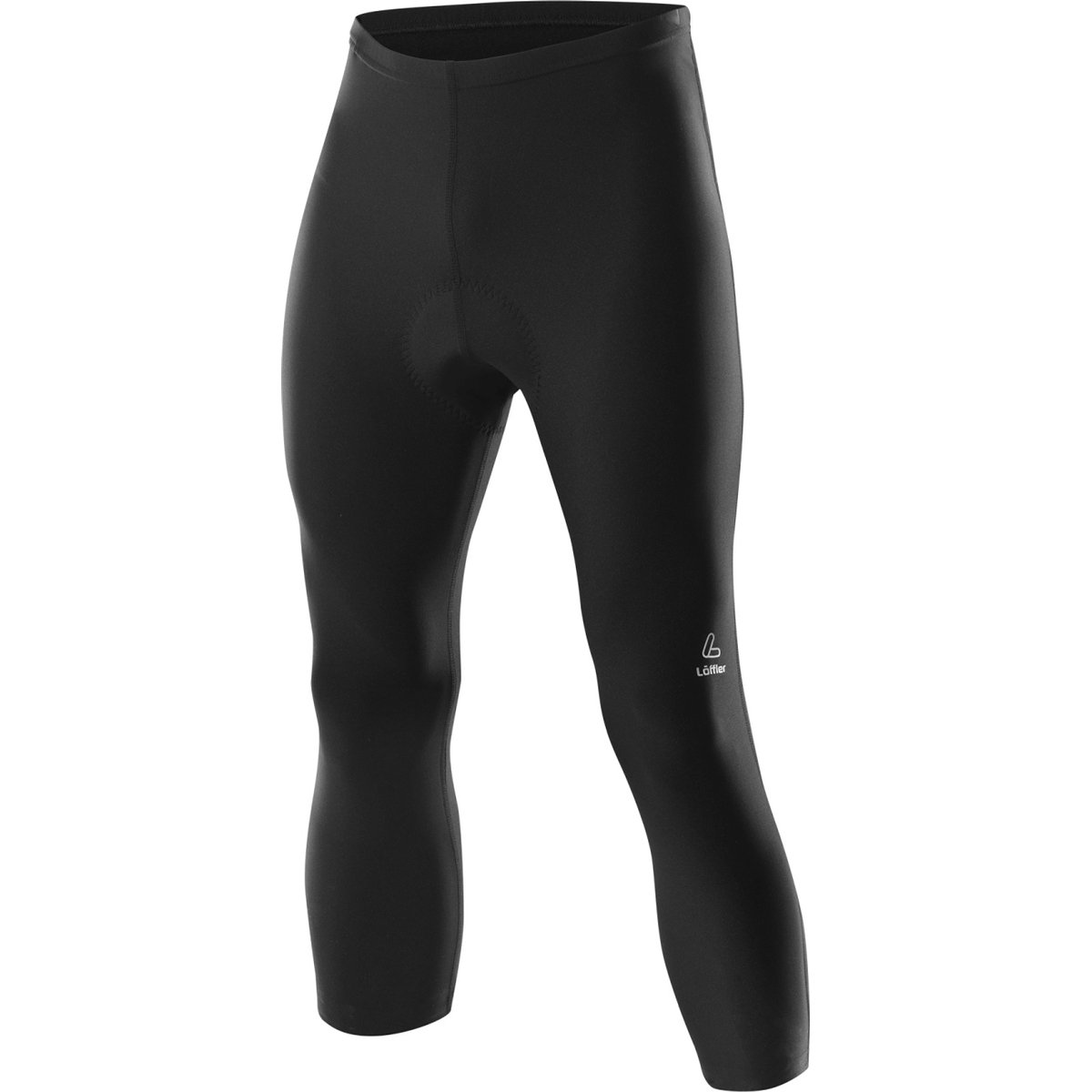 Löffler M 3/4 BIKE TIGHTS BASIC – BLACK