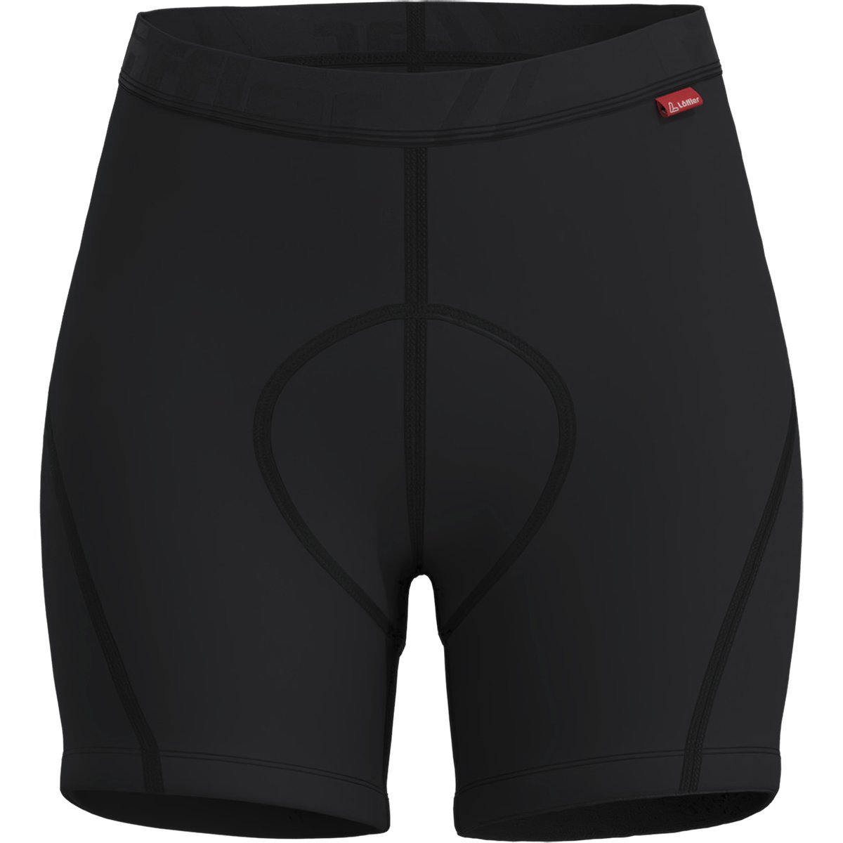 Löffler W CYCLING UNDERSHORTS ELASTIC – BLACK