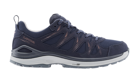 Lowa Innox Evo II GORE-TEX Wanderschuh Damen – navy/rotholz