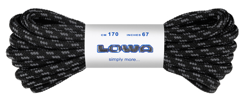 Lowa SCHNÜRSENKEL TREKKING 170 – schwarz