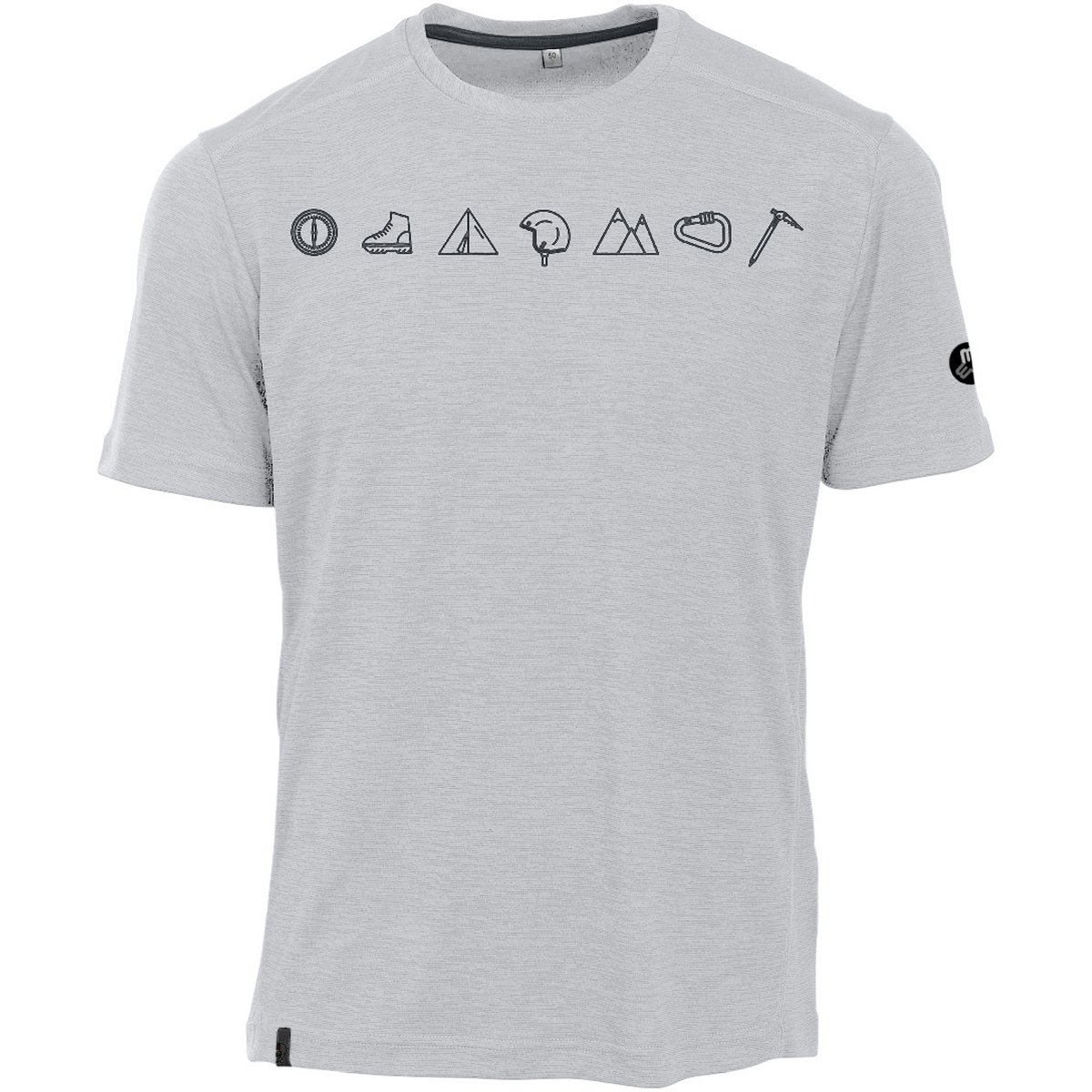 Maul Grinberg fresh - 1/2 T-Shirt m – WHITE