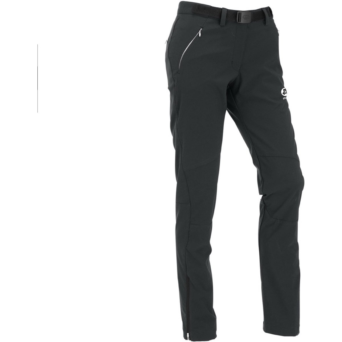 Maul Peak Perle - Trekkinghose elas – BLACK