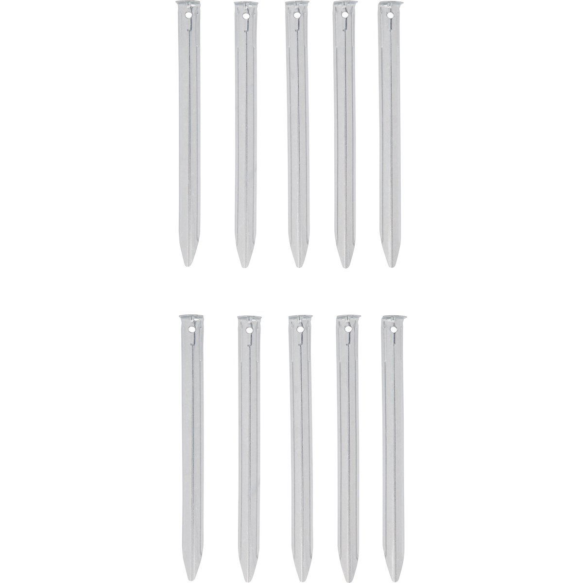 McKinley Zelthering Stahlblech – SILBER