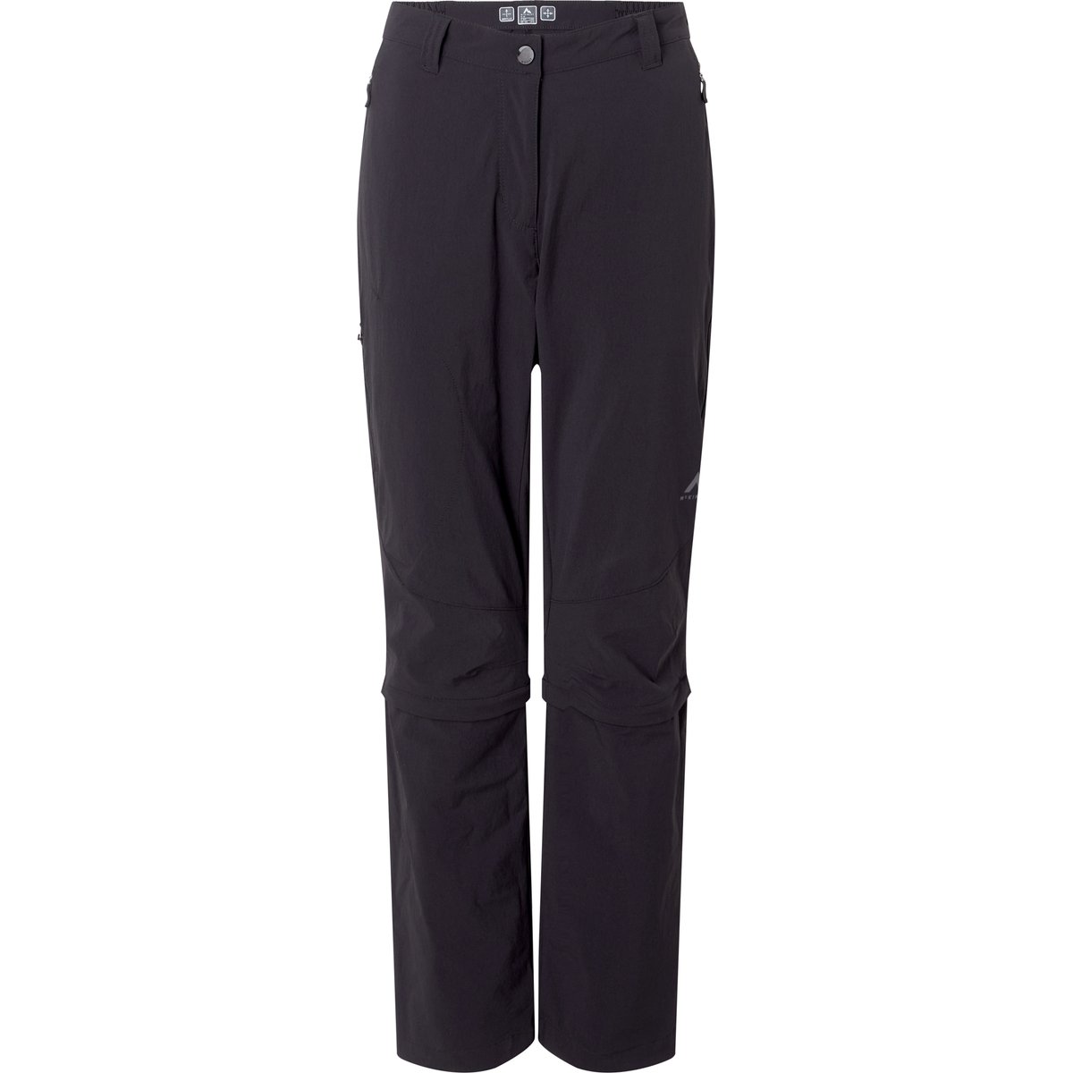 McKinley Zipp-Off-Hose mit Insektenschutz Mandorak – BLACK