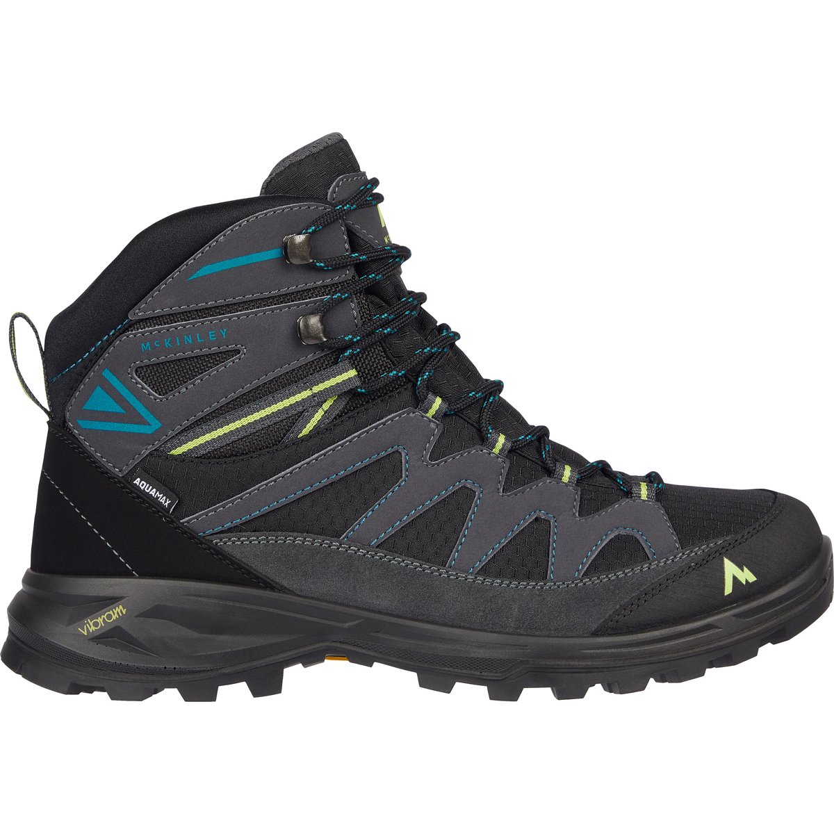 McKinley He.-Wander-Stiefel Vulcanus MID AQX M – ANTHRACITE/BLUE PETR