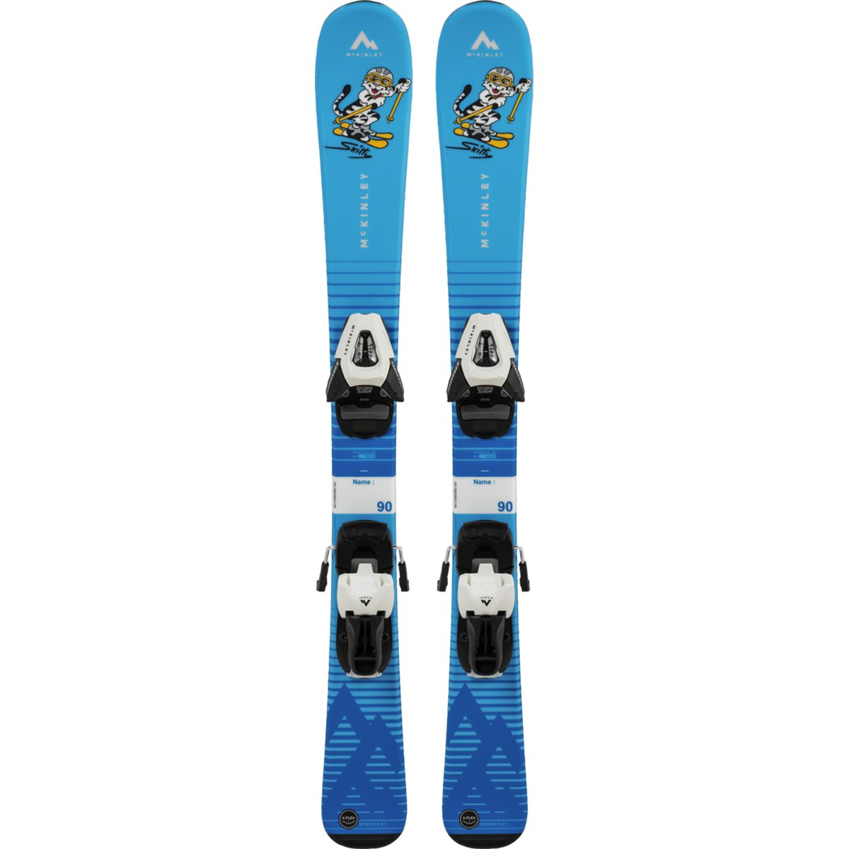 McKinley Ki.-Ski-Set Skitty Schraubbindung – BLUE