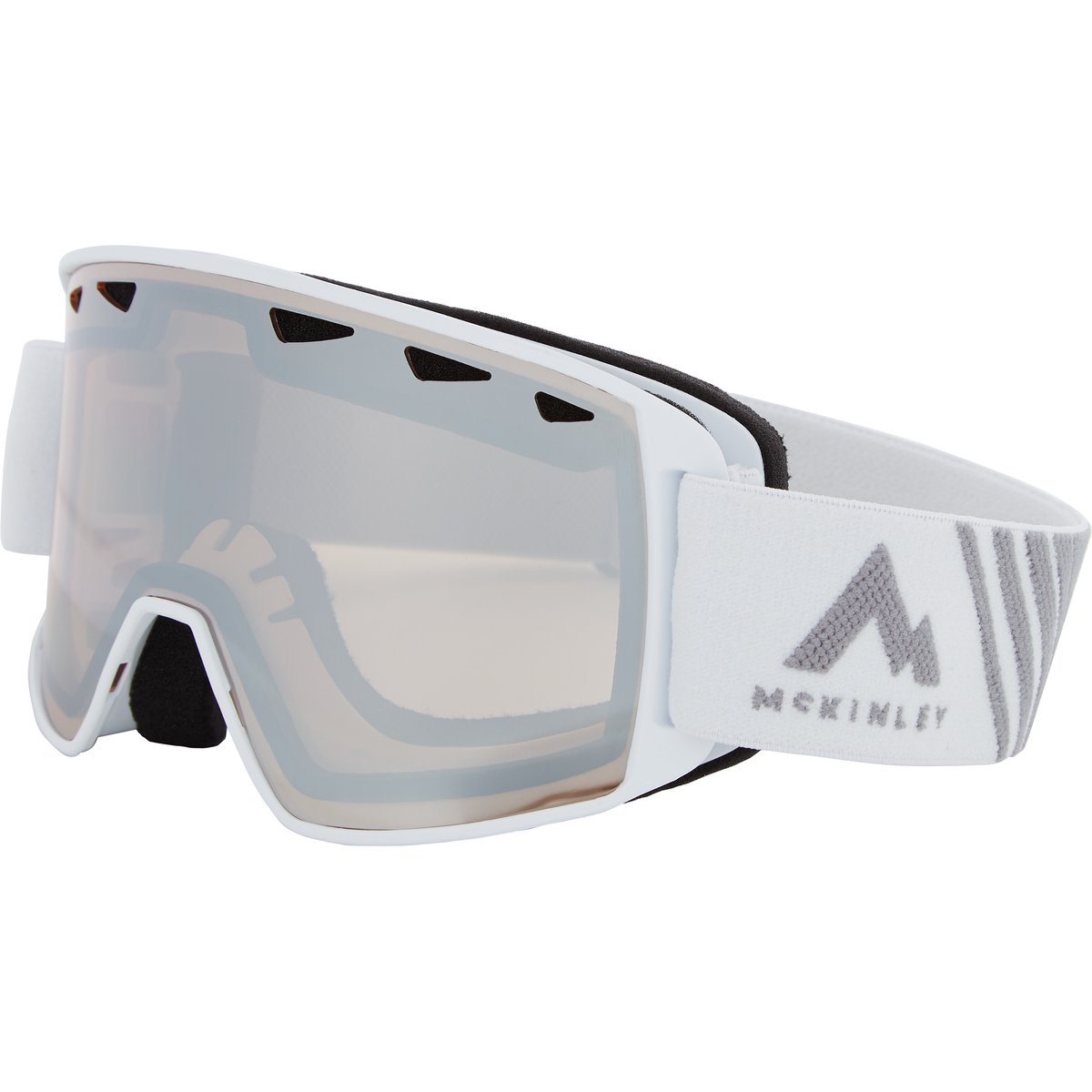 McKinley Ux.-Ski-Brille Base 3.0 Plus – WHITE/GREYDARK