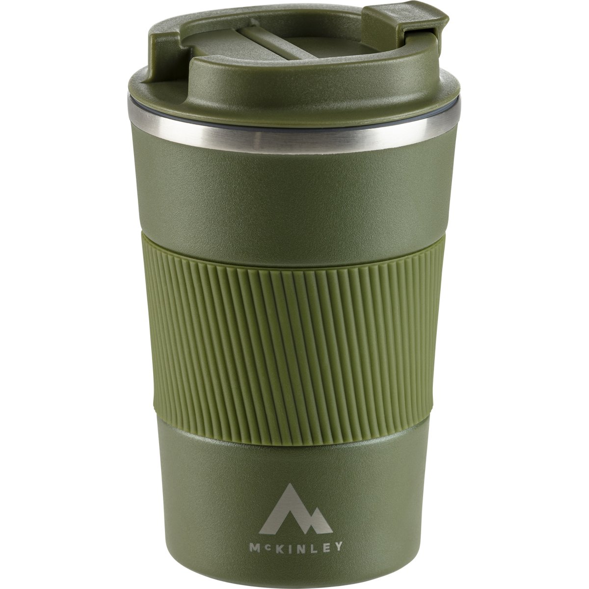 McKinley Becher Thermo 0,35L Sil.-Band – GREEN DARK