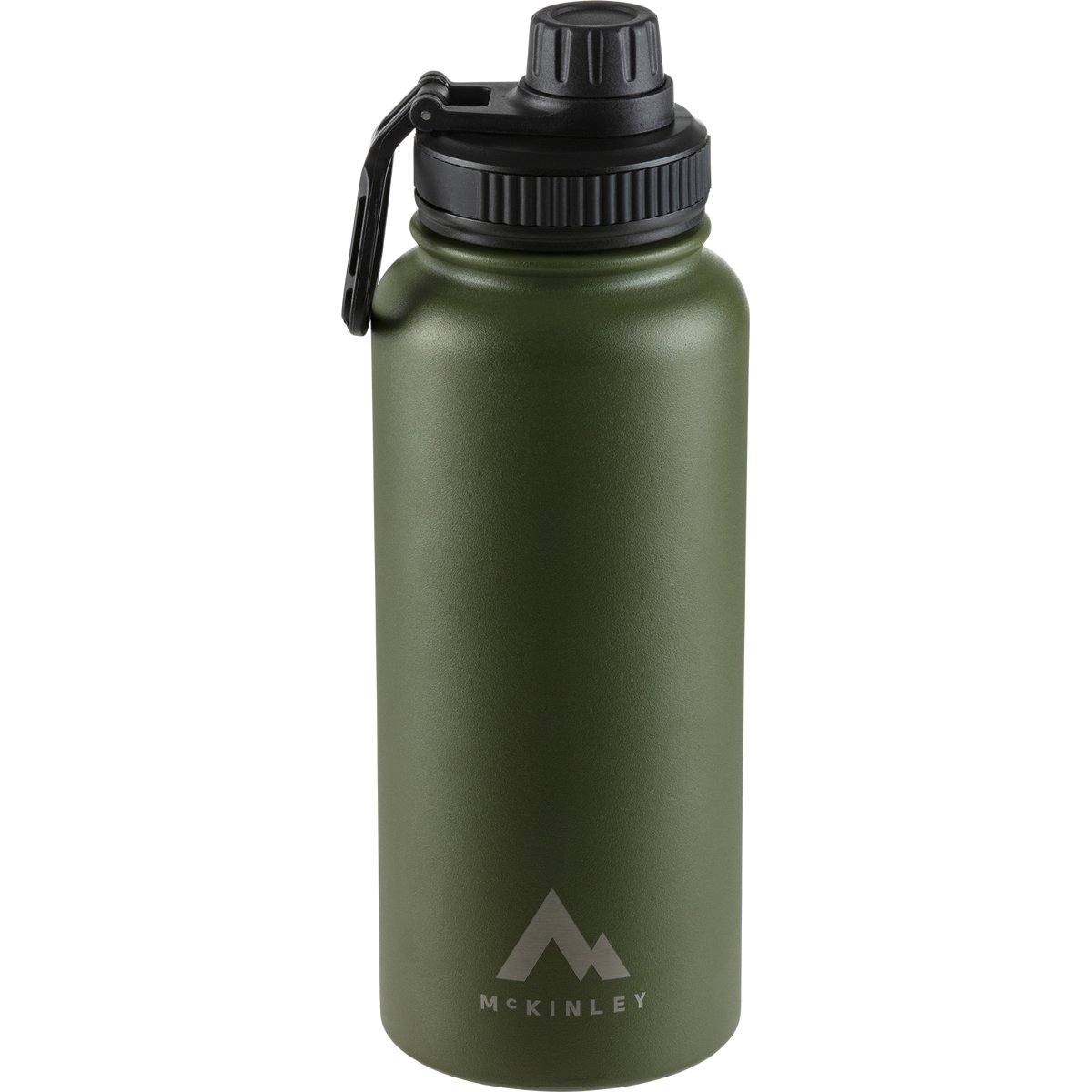 McKinley Trinkflasche Vacuum 1L Schraubverschl – GREEN DARK