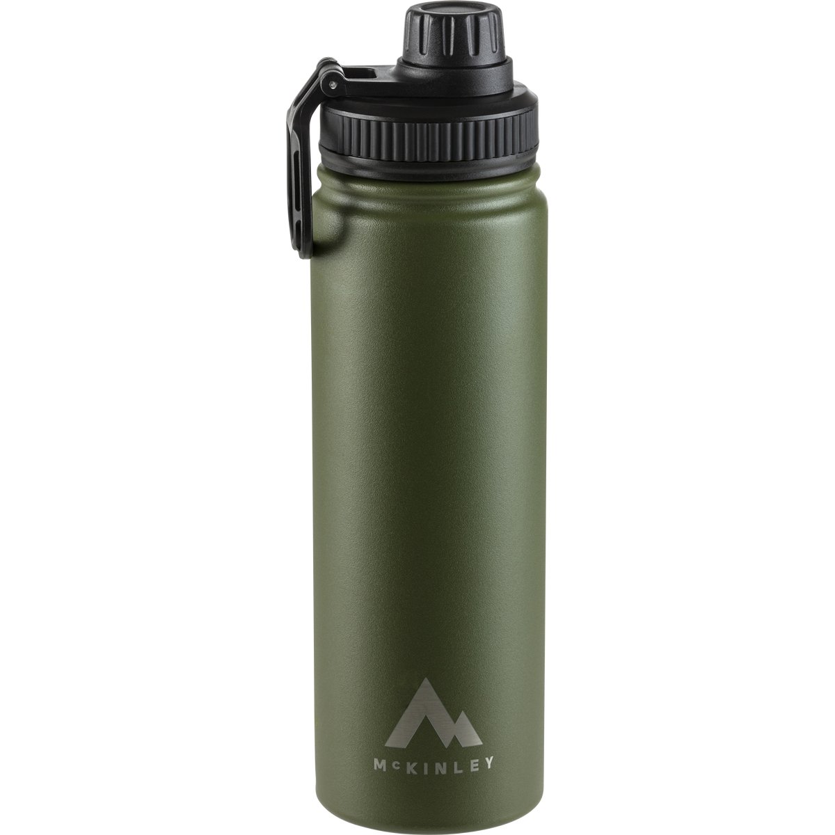 McKinley Trinkflasche Vacuum 0,6L Schraubverschl. – GREEN DARK