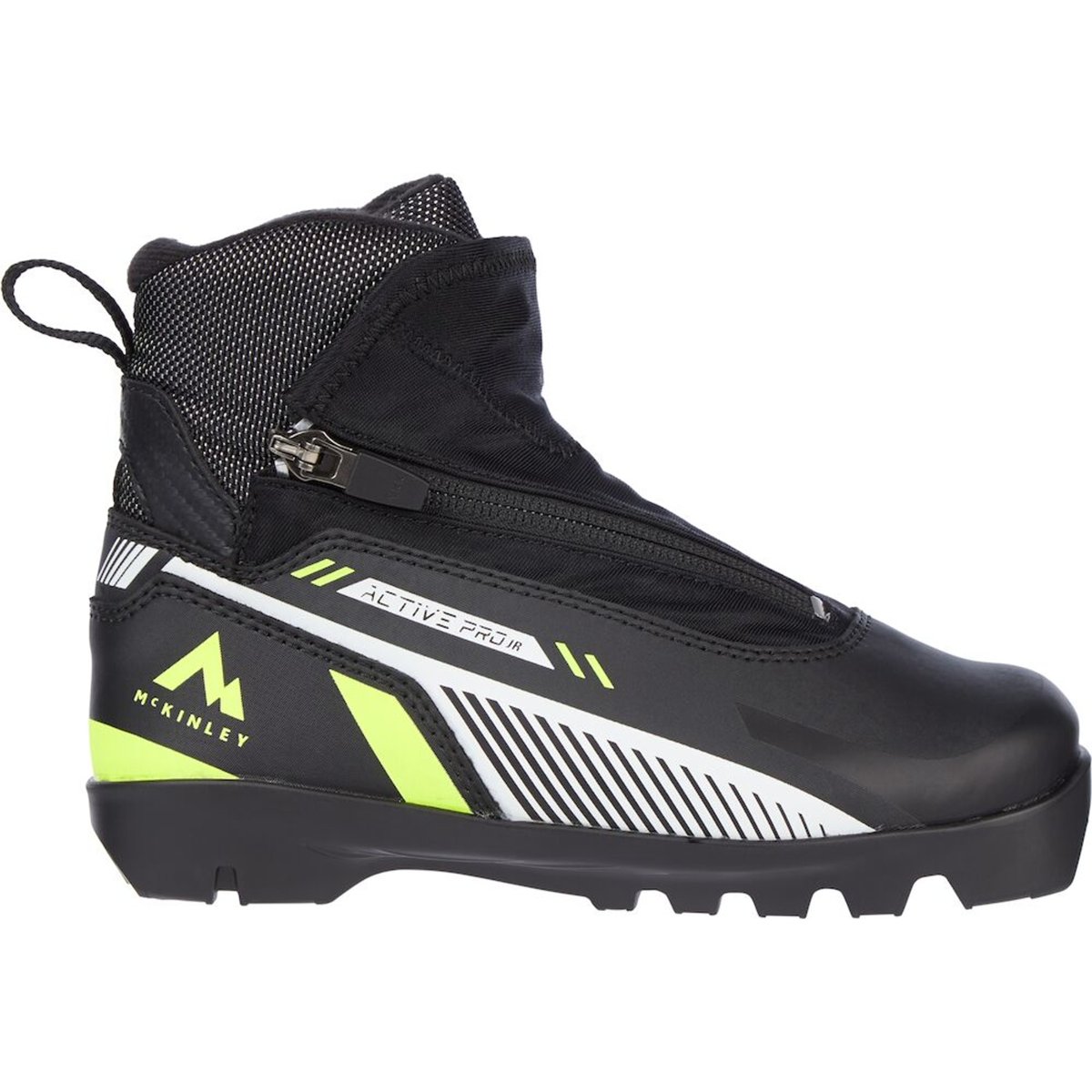 McKinley Active Pro Jr. PLK Langlaufschuhe Kinder – BLACK/YELLOW