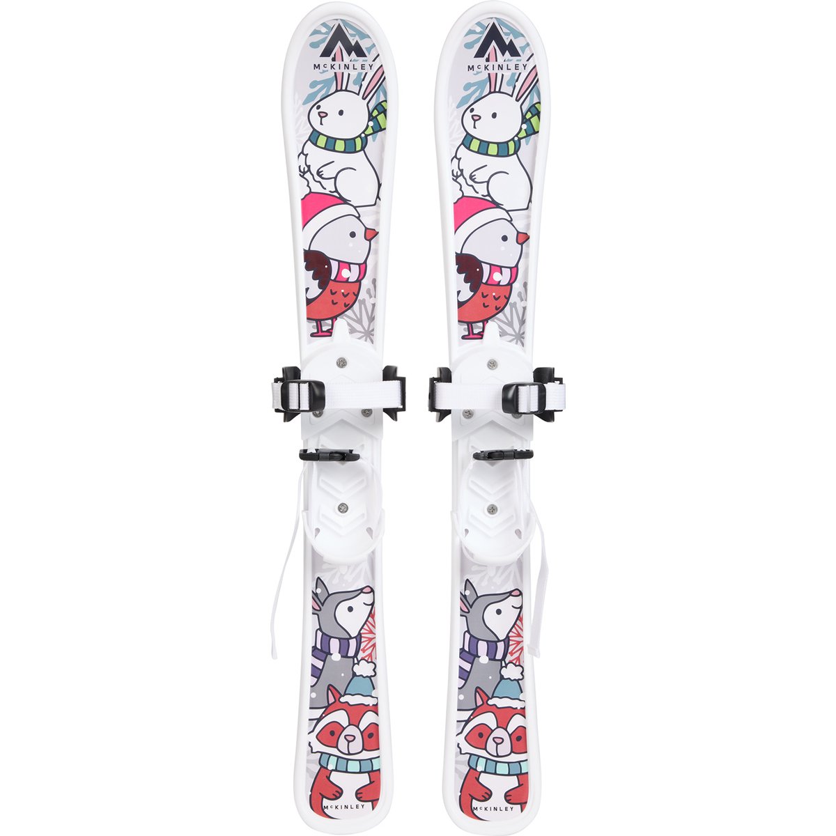McKinley Ki.-Kleinkinder Ski Little Team – WHITE/BROWN SMOKE/RE