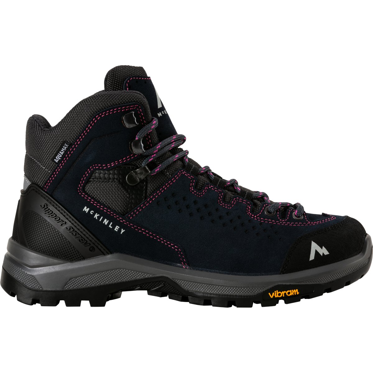 McKinley Ux.-Trek-Stiefel Kalana MID AQX – NAVY DARK/PINK DARK/