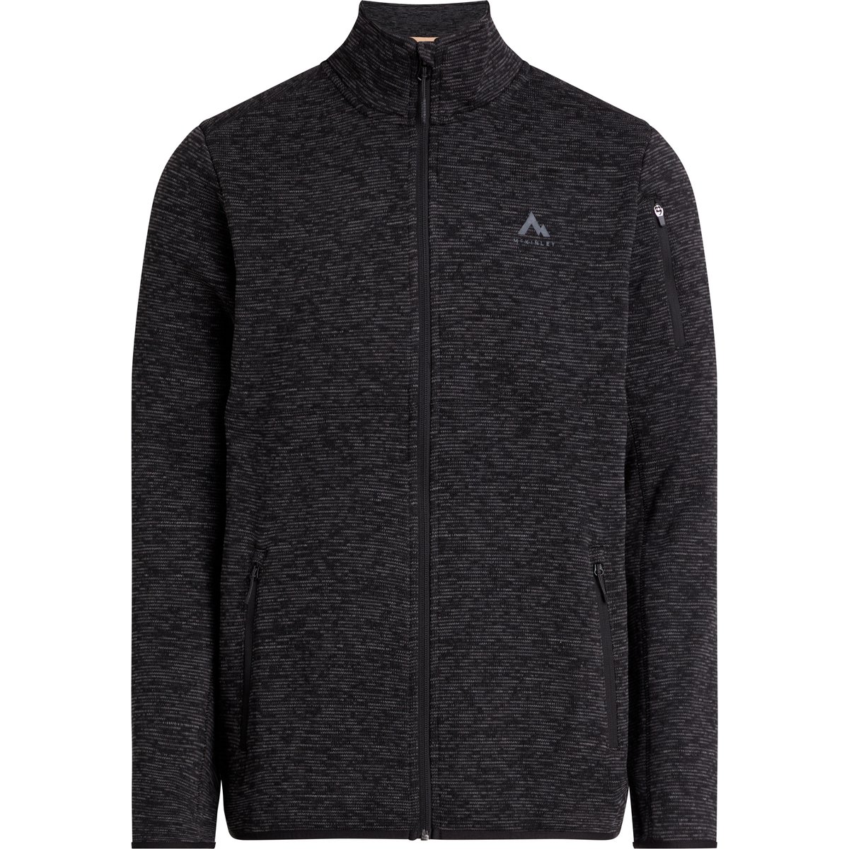 McKinley He.-Unterjacke Sammy II FZ M – MELANGE/BLACK NIGHT