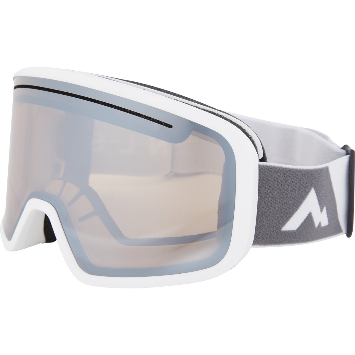 McKinley Ux.-Ski-Brille Base Plus MiroSpec2 – WHITE/GREY