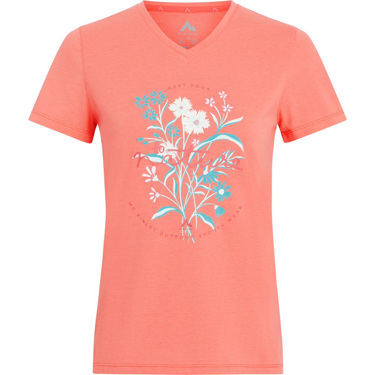 McKinley Da.-T-Shirt Nata II W – RED LIGHT