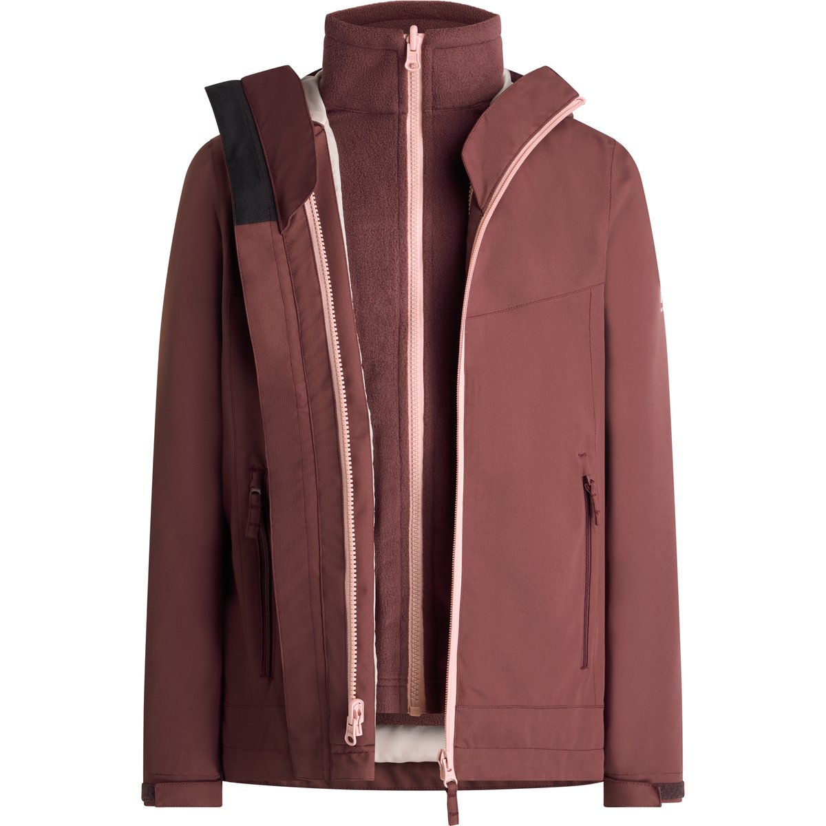 McKinley Mä.-Funktions-Jacke Justin 3:1 III G – RED WINE