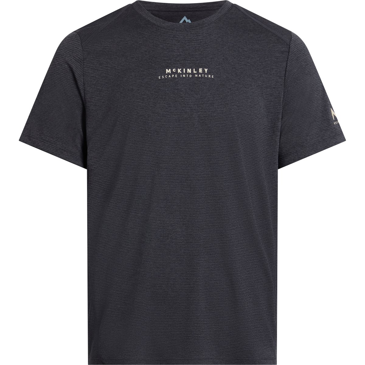 McKinley He.-T-Shirt Lele IV M – MELANGE/BLACK NIGHT