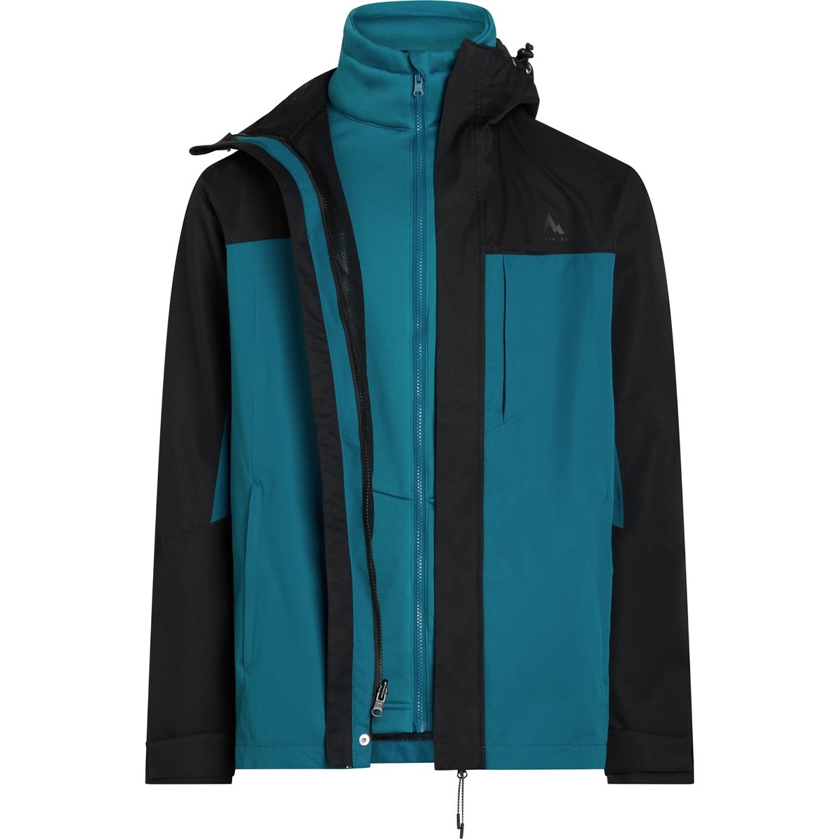 McKinley He.-Doppel-Jacke Dano II 3:1 M – BLUE PETROL/BLACK NI