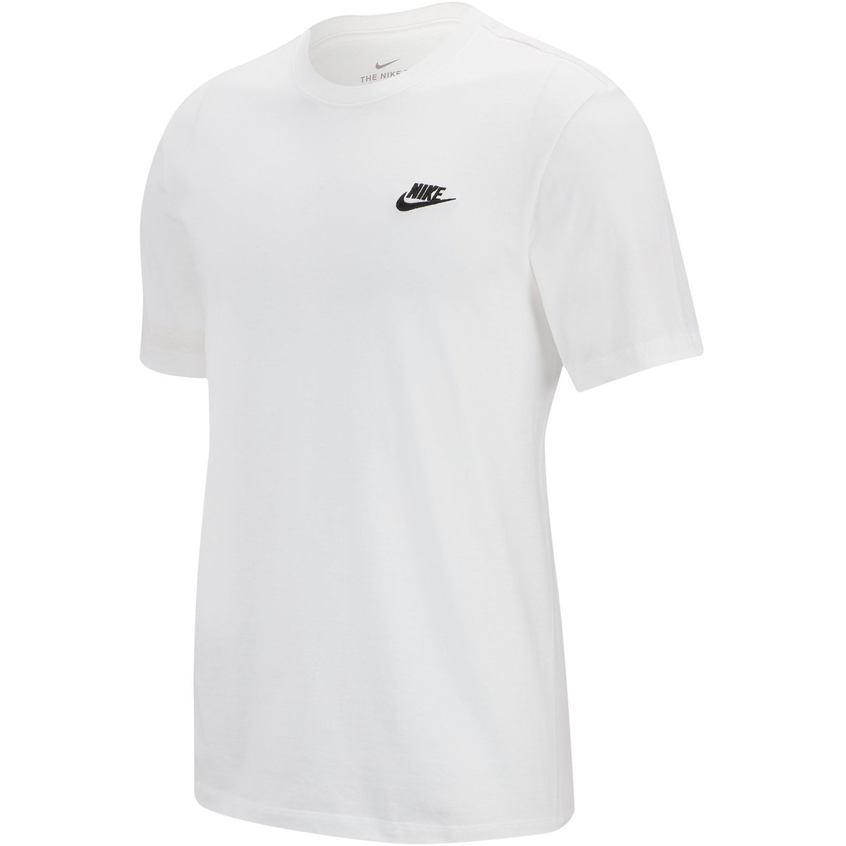 Nike M NSW CLUB TEE – WHITE/BLACK