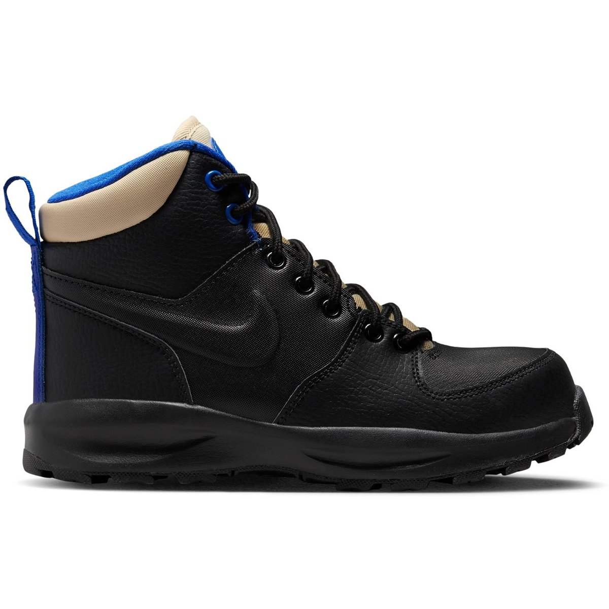 Nike Manoa LTR Freizeitstiefel Kinder – BLACK/BLACK-SESAME-GAME ROYAL