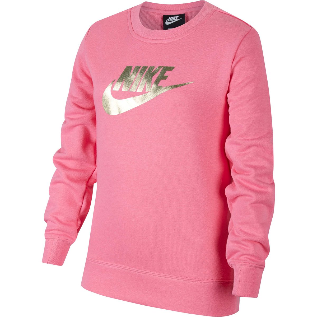 Nike Sportswear Shine French Terry Crew Q5 Sweatshirt Kinder – PINKSICLE